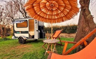 This is the compact and affordable mini-camper for a holiday in freedom