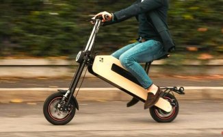 The curious urban electric vehicle made with natural materials