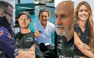 The America's Cup person to person