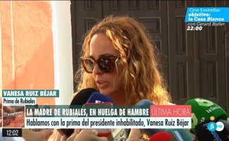 Rubiales' cousins ​​speak out after their mother's hunger strike: "Jenni, we want you to tell the truth"