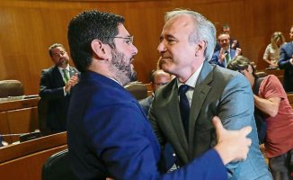 The popular Azcón, new president of Aragon with the support of Vox and PAR