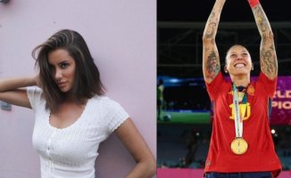 Adara Molinero is firmly positioned on the side of Jennifer Hermoso: "My support is still intact"