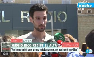 Sergio Rico, after being discharged: "You have to keep calm for a few more months"