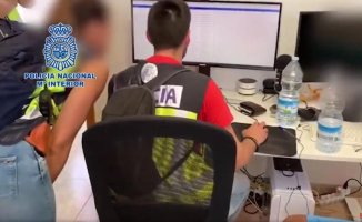 A man is arrested in Malaga for contacting minors on social networks for sexual purposes