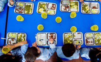 Almost half of Valencian children in poverty do not receive a dining room scholarship
