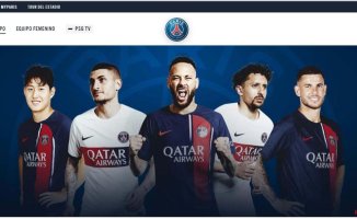 PSG deletes Kylian Mbappé from the home page of its website