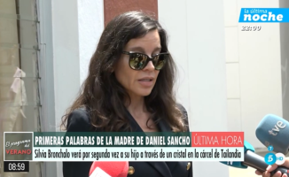 Silvia Bronchalo reveals the status of Daniel Sancho in prison: "He's calm"