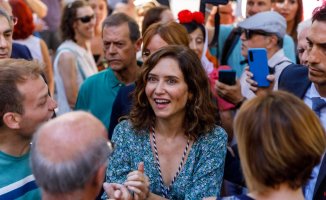 Ayuso sees a certain information "manipulation" between the Rubiales case and the pro-independence "boycott" of the Vuelta