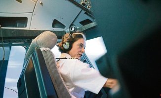 Piloting is still a male role