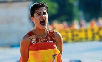 María Pérez: "And before the gold, I only slept three hours"