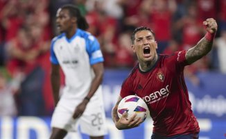Osasuna loses to Bruges (1-2) and must come back in Belgium to continue in Europe