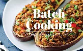 Batch Cooking weekly menu for the week of August 14-18