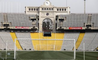How can you access Montjuïc on FC Barcelona match days?