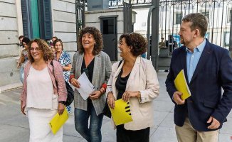 The PSOE joins the ERC and the BNG for the Congress Bureau and expects Junts and the PNB