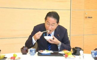 Japanese PM eats Fukushima sashimi to prove it's safe