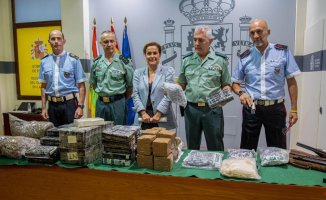 They dismantle a criminal organization, arrest six of its members and seize 17 million in drugs