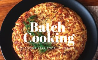 Batch Cooking weekly menu for the week of September 4-8