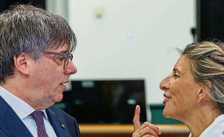 Puigdemont replies to Díaz that the conditions are set by Junts per Catalunya