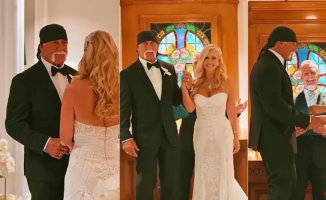 Hulk Hogan marries a 25-year-younger yoga instructor at 70 with a 400,000-euro ring