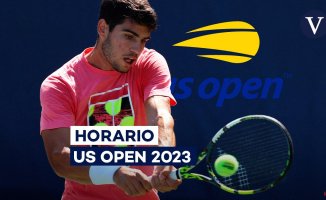 Alcaraz - Zverev | Schedule and where to watch the tennis match today in the quarterfinals of the US Open on TV