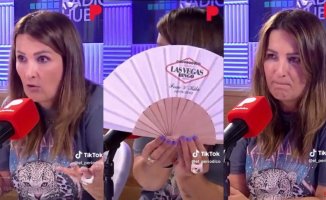 Laura Fa reveals the "shabby" gift that Kiko Hernández and Fran Antón gave at their wedding: ''With the Las Vegas bingo logo?''