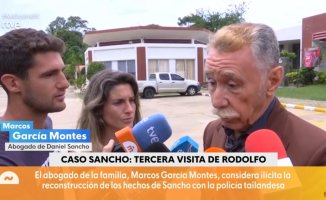 Tense clash between a reporter and Daniel Sancho's lawyer: "You're driving me crazy"