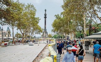 The reform of the Rambla will be completed three years earlier than planned by Colau
