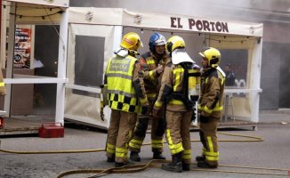 Freedom with charges for two men accused of setting fire to an apartment in Lleida