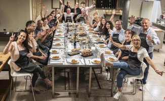 A private gastronomic workshop for subscribers at Cookiteca