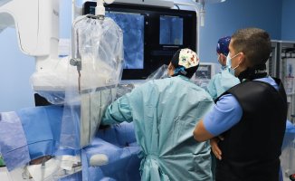 The Trias i Pujol Hospital treats hypertension with an ultrasound for the first time in Spain