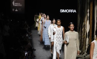 Simorra debuts at MBFWMadrid with a tribute to the ancestral strength of weaving