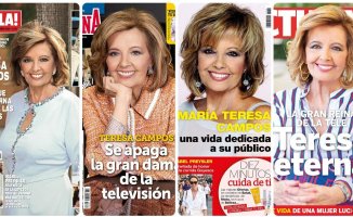 María Teresa Campos, absolute protagonist of the covers