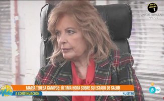 The last appearance of María Teresa Campos on television: "Her health problems kept her away forever"
