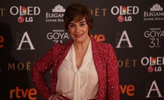 Anabel Alonso, fed up with her kiss on Jordi Cruz being compared to Rubiales' kiss on Hermoso: "We have to feed the monster"