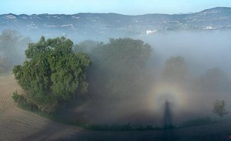 The ghost of the fog is seen in Osona