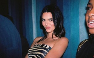 Kendall Jenner walks around New York without pants
