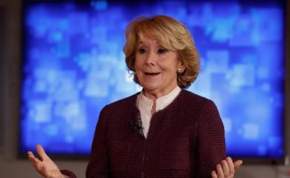 Esperanza Aguirre, on Guerra: "It's like the Rubiales thing, that they put it on us so that they don't talk about Puigdemont"