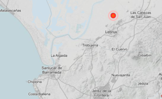 An earthquake of magnitude 3.3 was recorded that has not caused damage in Lebrija