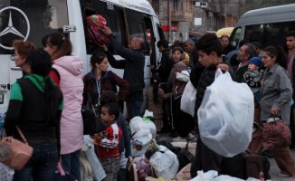 Armenia already receives more than 100,000 refugees, 83% of the population of Karabakh