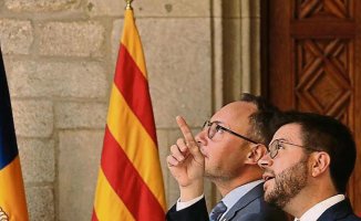 Aragonès defends the official status of Catalan in various European media and appeals to equality