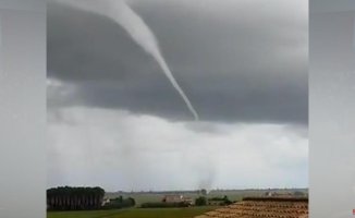 DANA arrives in Catalonia and leaves a tornado in the Baix Ebre