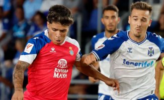 A mistake by Pacheco upset Espanyol in Tenerife