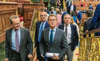 Feijóo will focus on the criticism of Sánchez for the amnesty in the inauguration speech