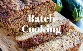 Batch Cooking weekly menu for the week of September 18 to 22