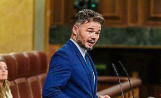 Rufián warns that amnesty without a referendum "will not work"