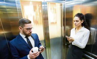 Young people no longer talk about the weather in the elevator