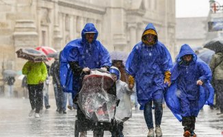 The Aemet warns of what is coming: wind, waves, rain and a fluctuation in temperatures