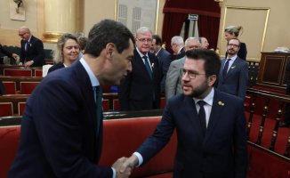 The presidents of the PP respond to Aragonès that Catalonia "is not more important" than the others