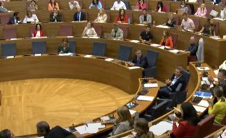The empty seat of Ximo Puig and the "sexist" accusation of Rebeca Torró in Mazón
