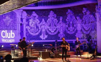 Mishima makes the Palau de la Música Catalana vibrate before 400 members of the Vanguardia Club